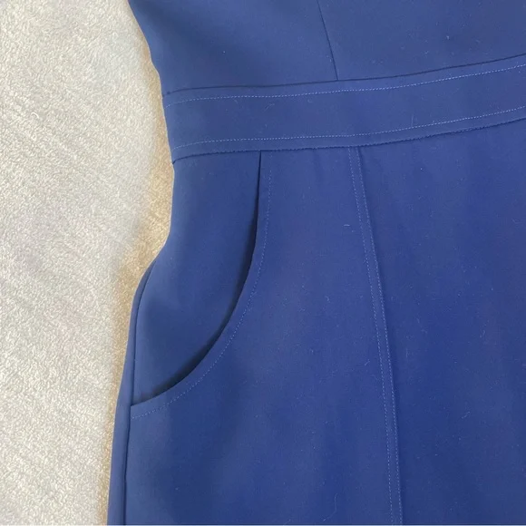 Amanda Uprichard Ace dress in navy - Picture 3 of 5